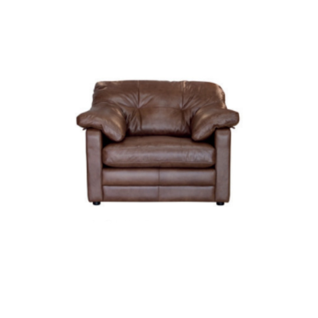A&J Bailey Leather Lounge Chair image 0